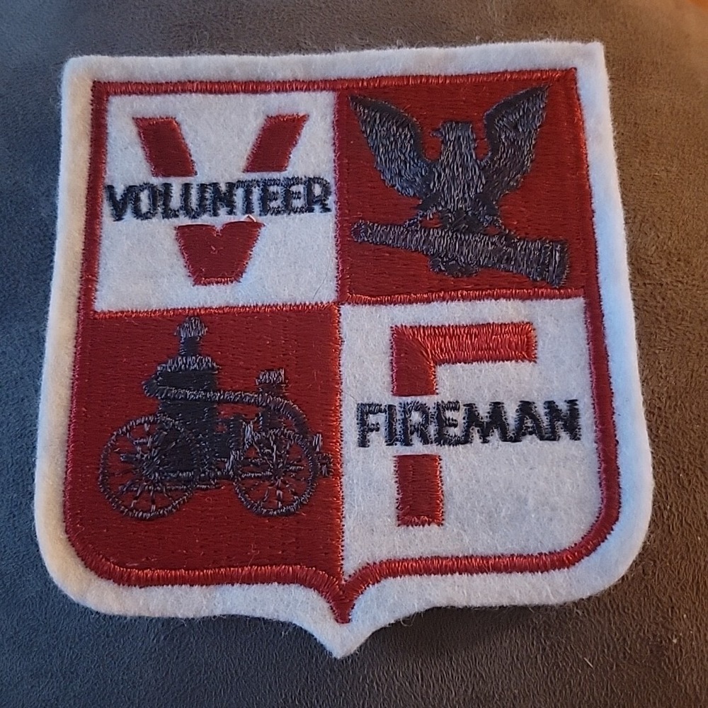 Volunteer Fireman Generic Fire‎ Patch